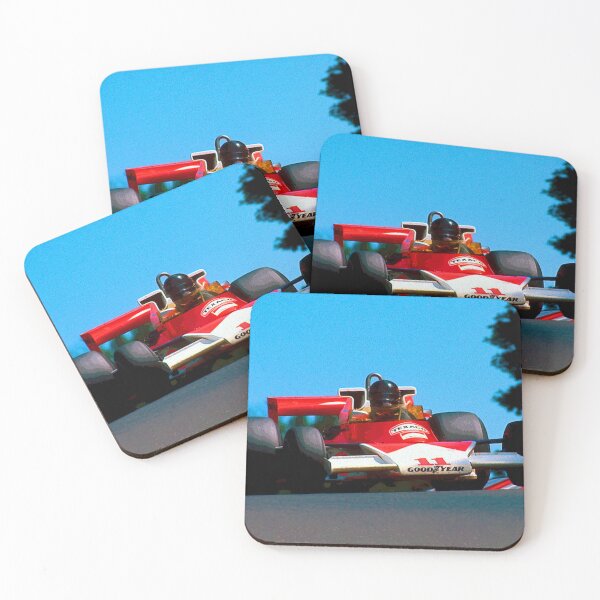 Item preview, James Hunt racing his 1976 M23 F1 racecar on the Nürburgring during the German Grand Prix designed and sold by Rodissimus1984.