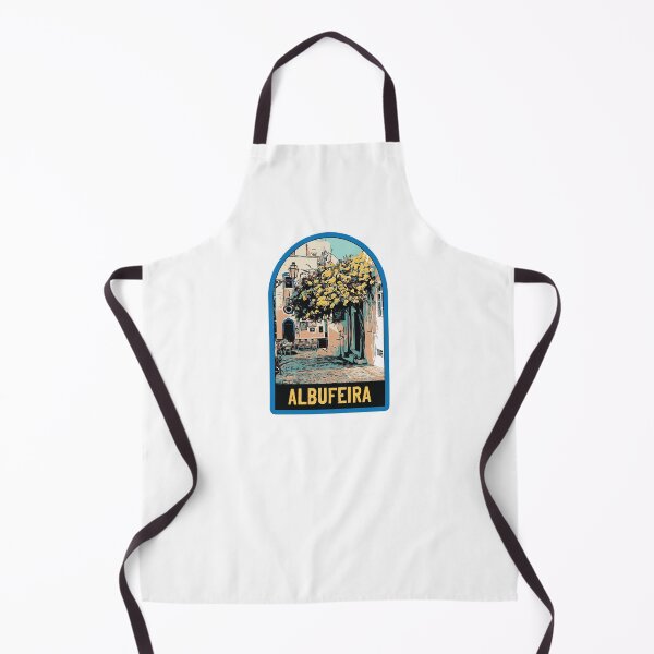 Item preview, Illustration of an Alleyway in Albufeira's Old Town, Algarve, Portugal designed and sold by Lemomo-artworks.