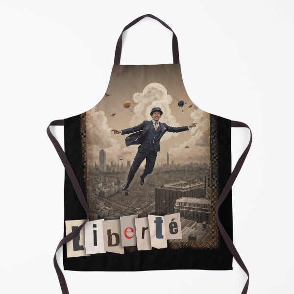 Item preview, Man flying over city designed and sold by Javier Arizabalo Garcia.