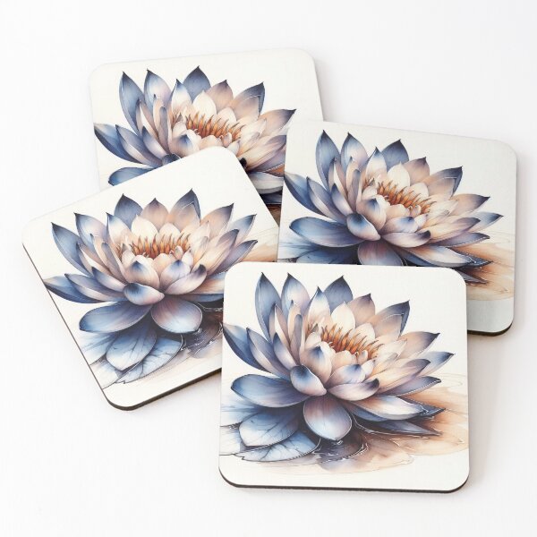 Item preview, subtle lotus flower designed and sold by jkrphoto.