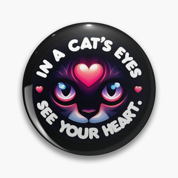 Item preview, In a cat's eyes, see your heart designed and sold by Mr-wow.