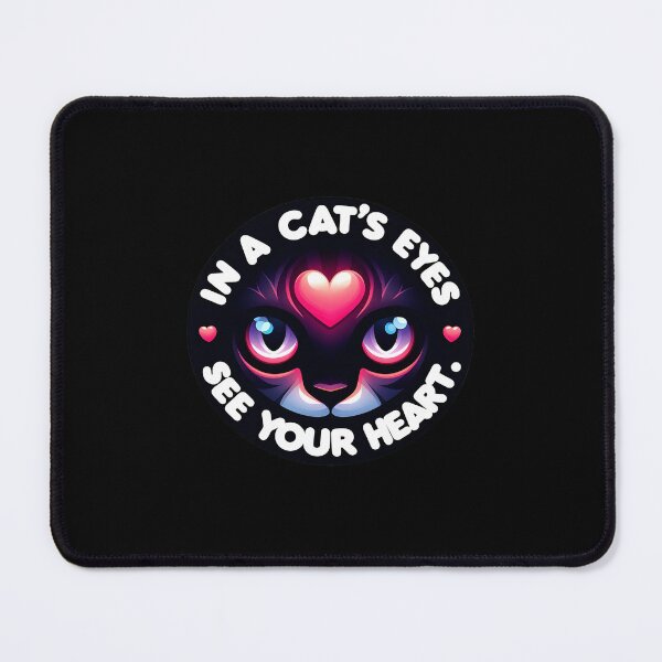 Item preview, In a cat's eyes, see your heart designed and sold by Mr-wow.