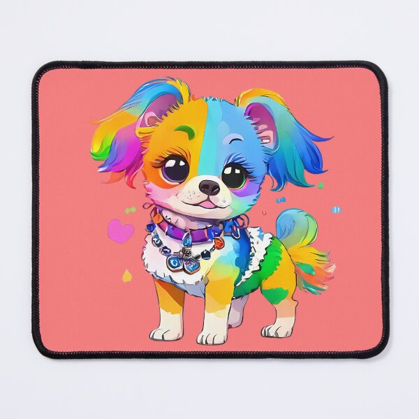 Item preview, Rainbow Pup: Prideful and Playful designed and sold by WitMeme.