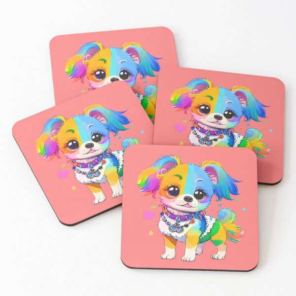Item preview, Rainbow Pup: Prideful and Playful designed and sold by WitMeme.
