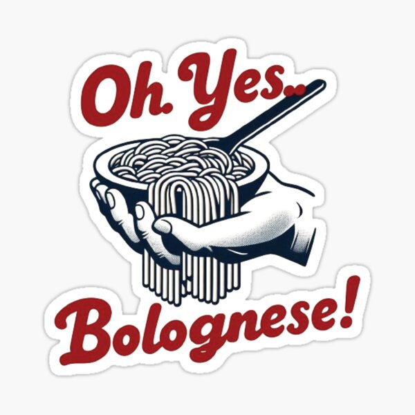 Item preview, Oh yes, bolognese! designed and sold by MICROBE & CO..
