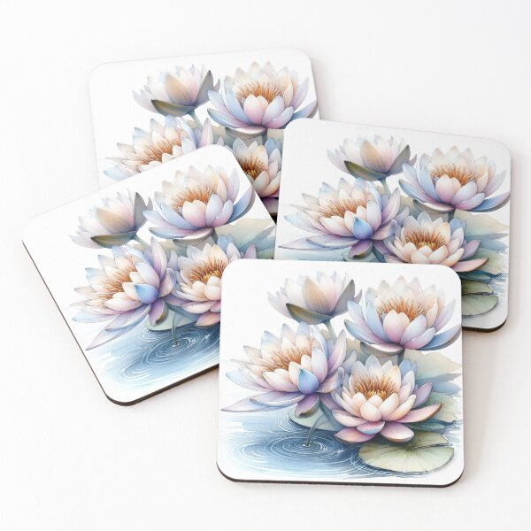 Item preview, subtle lotus flower designed and sold by jkrphoto.