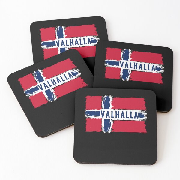 Item preview, Norwegian viking flag for Viking of valhalla designed and sold by Lady-Frost.