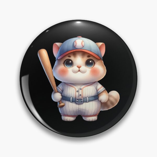 Item preview, Funny animals. Baseball graphics with a cat designed and sold by BanShopDG.