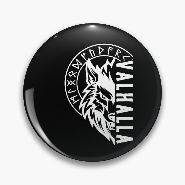 Item preview, Fierce Wolf of Valhalla norse futhark runes designed and sold by Lady-Frost.