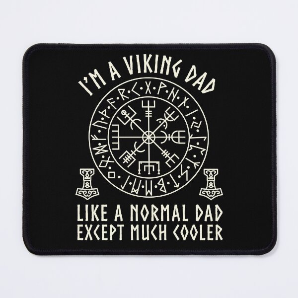 Item preview, Viking dad cool Viking warrior runes and compass for fathers designed and sold by Lady-Frost.