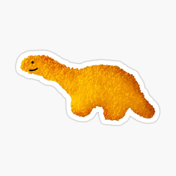 Happy Dino Nugget  Sticker