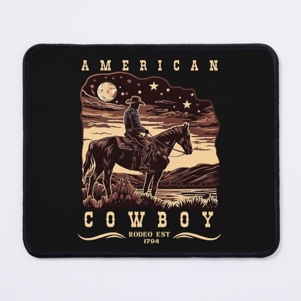 Item preview, Vintage Style Rodeo Cowboy Design Western Horseback  designed and sold by MTJ-Mushrooms.