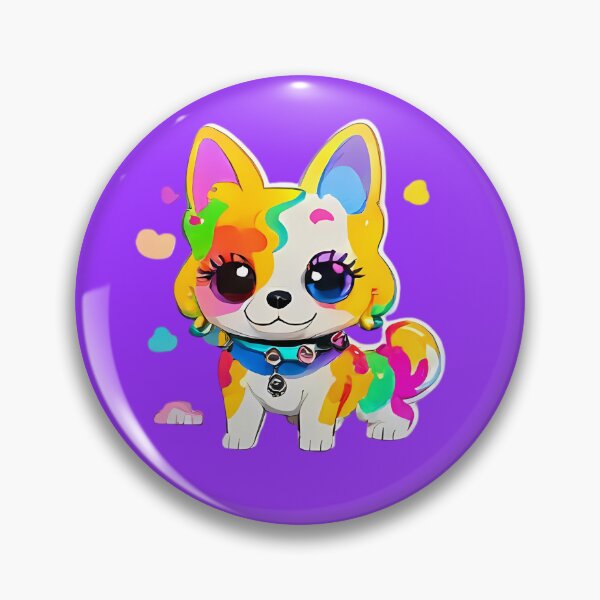 Item preview, Cute Pup: Rainbow Prideful and Playful Tee designed and sold by WitMeme.