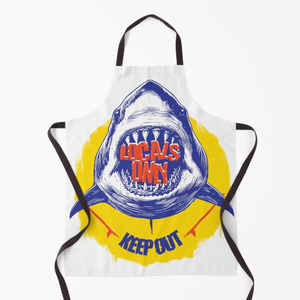 Item preview, Retro surf shark graphic locals only designed and sold by Paintbase.