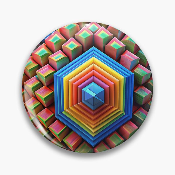 Item preview, Infinite Geometric Progression ,a mesmerizing 3D fractal designed and sold by aminz4.