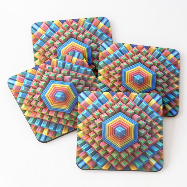 Item preview, Infinite Geometric Progression ,a mesmerizing 3D fractal designed and sold by aminz4.