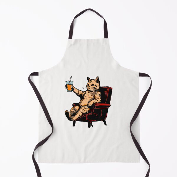 Item preview, Cat relaxing cheers designed and sold by PinkSeaside.