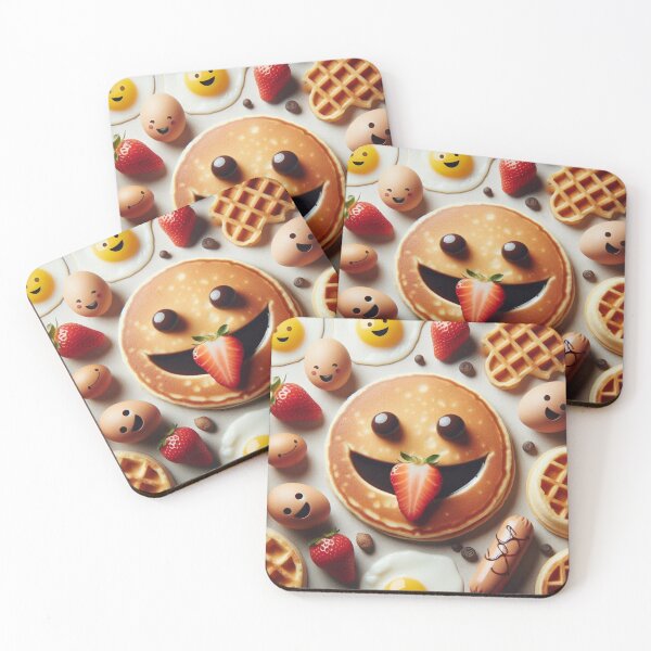 Item preview, Whimsical Pancakes: A Comedic Culinary Creation designed and sold by Paweł Matysiak.