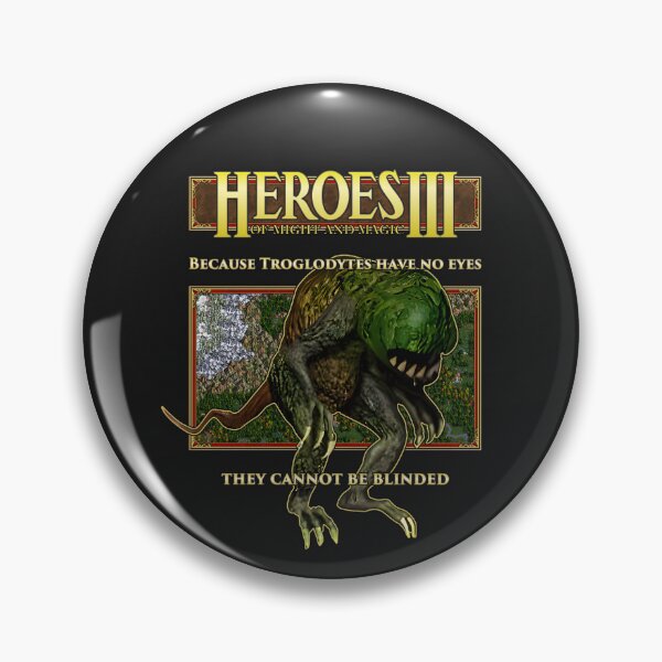 Item preview, Heroes of Might and Magic III - Troglodytes have no eyes designed and sold by DeegePrint.