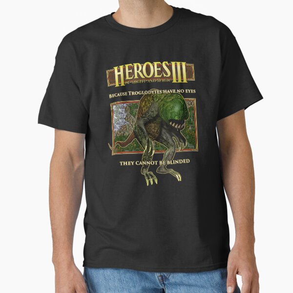 Item preview, Heroes of Might and Magic III - Troglodytes have no eyes designed and sold by DeegePrint.