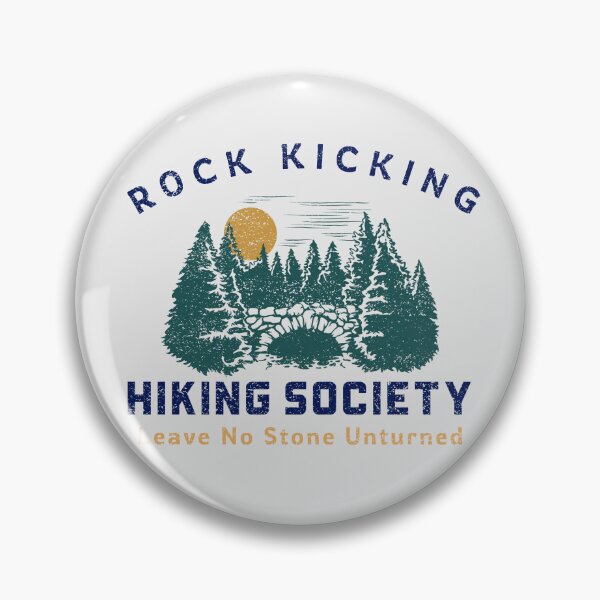 Item preview, Hiking, Rock Kicking Hiking Society designed and sold by LewpyG.