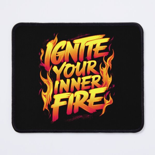 Item preview, Ignite Your Inner Fire Motivational Art designed and sold by pixelprintgems.