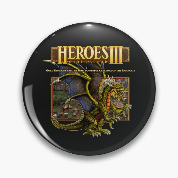 Item preview, Heroes of Might and Magic III - Gold Dragons designed and sold by DeegePrint.