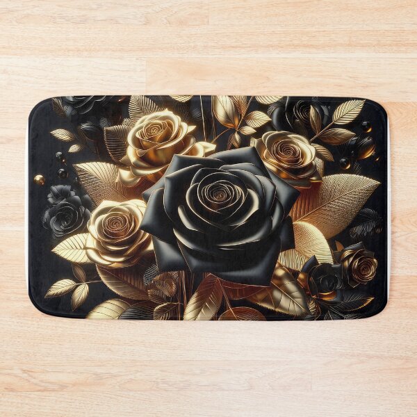 Item preview, 3D Gold Black Roses #12 designed and sold by primtawan.