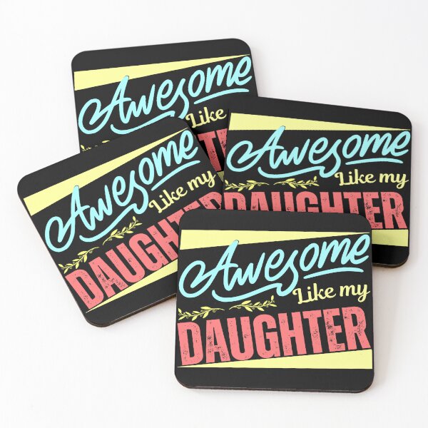 Item preview, Awesome Like My Daughter, Funny, Fathers Day designed and sold by Teetreasure2.