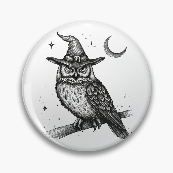 Item preview, Owl with magic designed and sold by ShopMaxiDesigns.