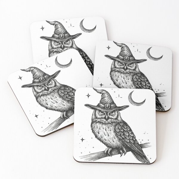 Item preview, Owl with magic designed and sold by ShopMaxiDesigns.