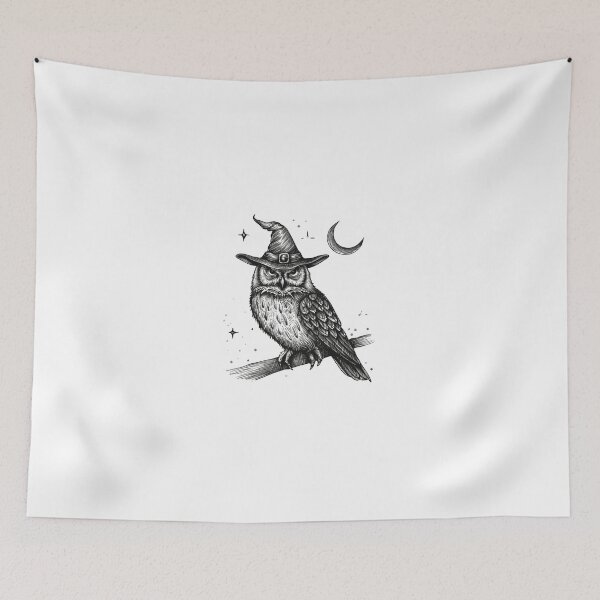 Item preview, Owl with magic designed and sold by ShopMaxiDesigns.
