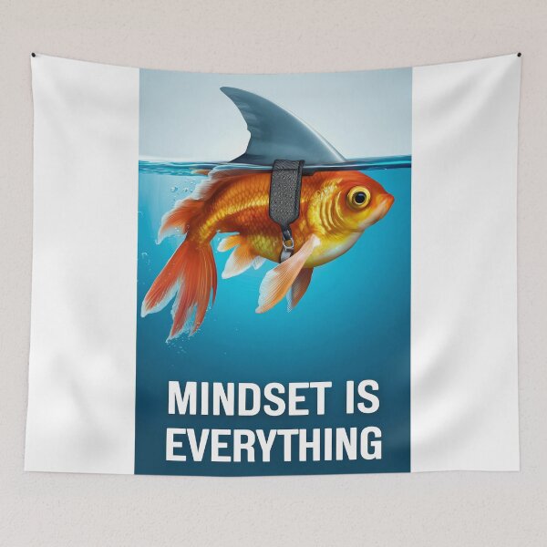 Item preview, Mindset Is Everything designed and sold by Angry Swan Designs.