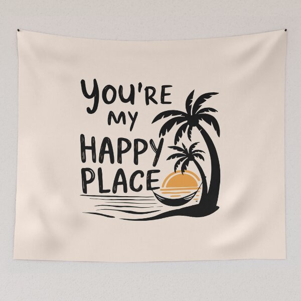 Item preview, You're My Happy Place: Spread Love, Joy, and Positivity designed and sold by FEBRICAST.