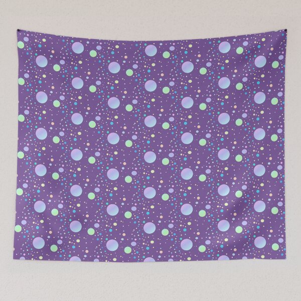 Item preview, Pale Purple dot circle pattern | Pale violet abstract circles and dots designed and sold by lausn.