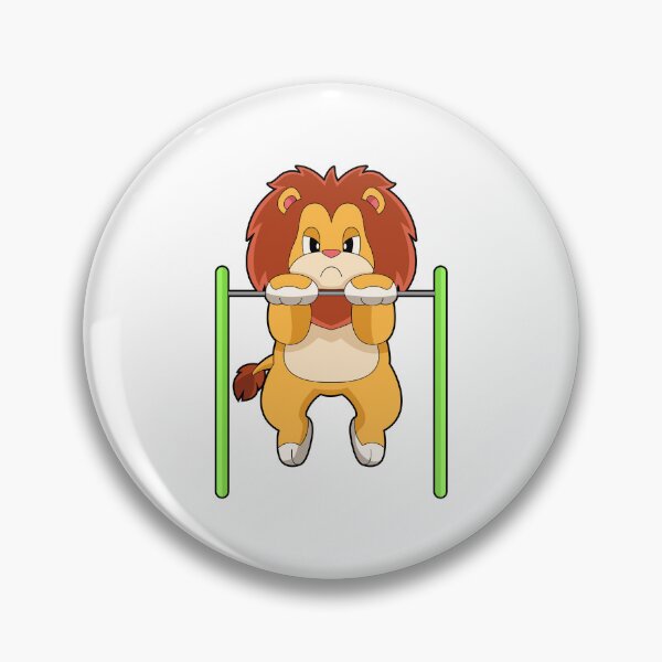 Item preview, Lion Bodybuilder Pull ups Bodybuilding designed and sold by Snabdesign84.
