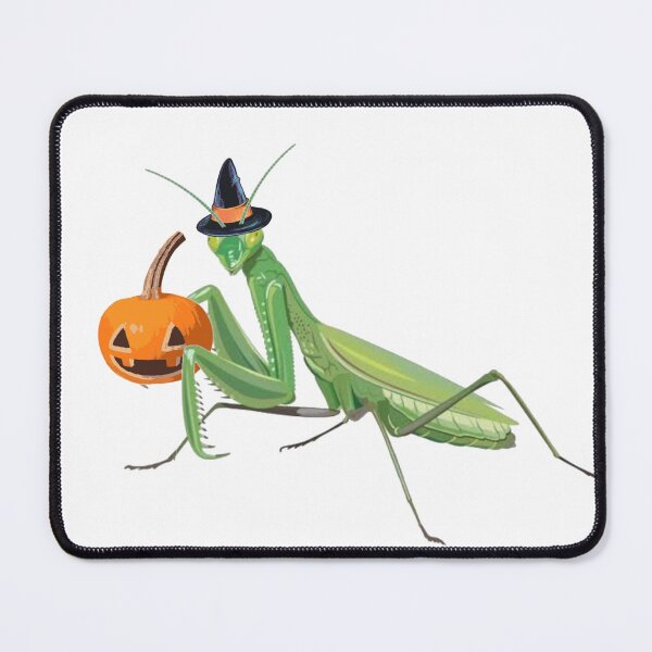 Item preview, Praying Mantis Halloween Spooky Pumpkin Witch designed and sold by nickp1480.