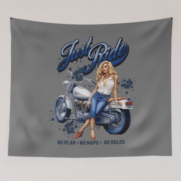 Item preview, Just ride - Chopper garage - cafe racer styling - highway to hell - Chop shop - Born to race designed and sold by JansenGS.