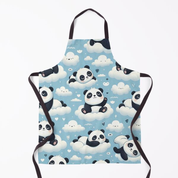 Item preview, Cute pandas on clouds  designed and sold by Thedigital91.