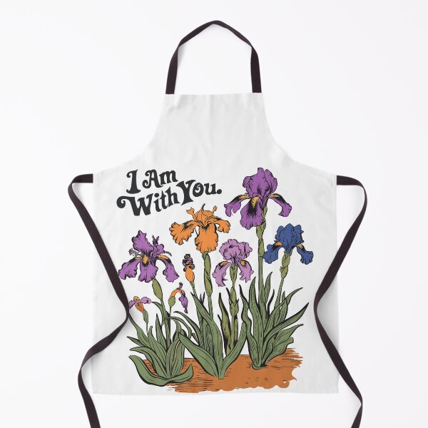 Item preview, Vintage Iris Hand-drawn - Retro "I Am With You" Women's Christian Art Design by #HahaHandlesHub designed and sold by HahaHandlesHub.