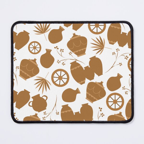 Item preview, clay pots pottery ceramic kiln artist floral love for pottery pattern designed and sold by DesignYourWaystore.