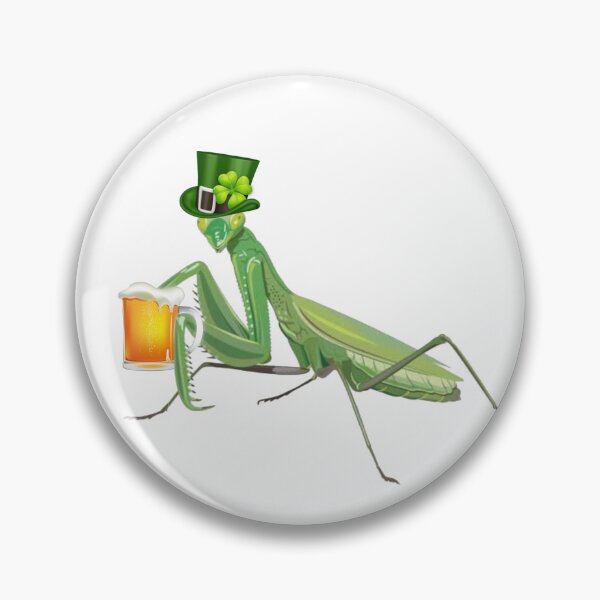 Item preview, Praying Mantis St. Patrick's Day Irish Beer Party designed and sold by nickp1480.