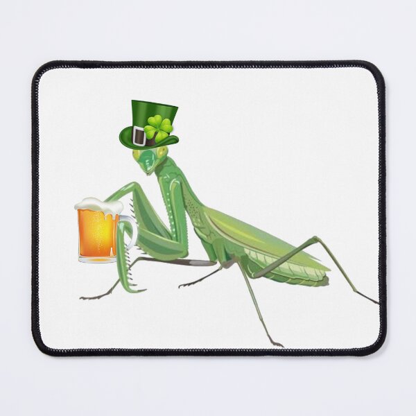 Item preview, Praying Mantis St. Patrick's Day Irish Beer Party designed and sold by nickp1480.