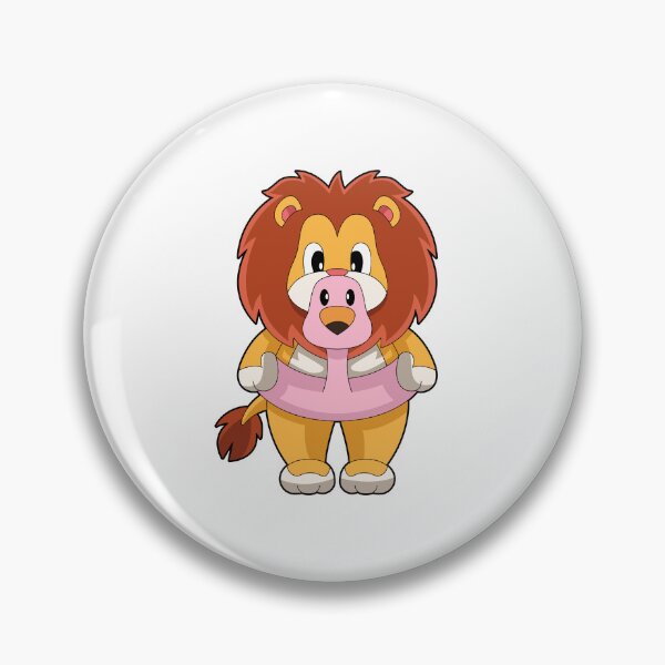 Item preview, Lion Flamingo designed and sold by Snabdesign84.