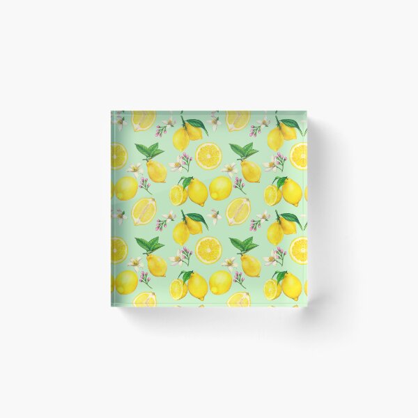 Item preview, Lemons in green background designed and sold by Anisha  Vaz.