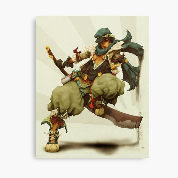 zen: king of pirate gods Canvas Print