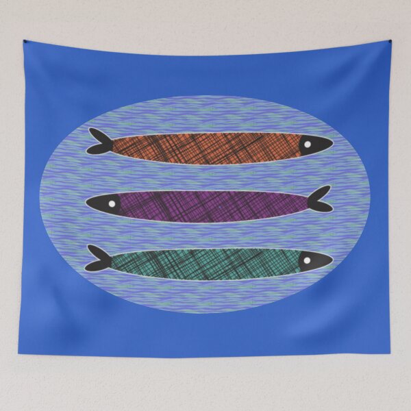 Item preview, Fish Vignette designed and sold by RedLeafPine.