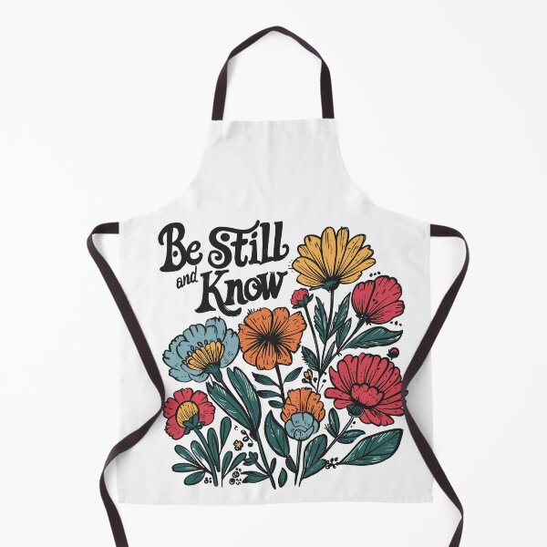 Item preview, Vintage Peony Hand-drawn - Retro "Be Still and Know" Women's Christian Art Design by #HahaHandlesHub designed and sold by HahaHandlesHub.