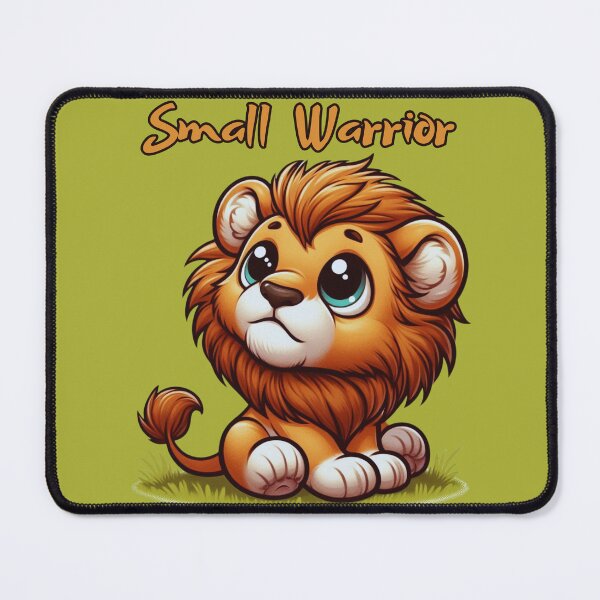 Item preview, Small Warrior Lion Cute Style designed and sold by KTGim.