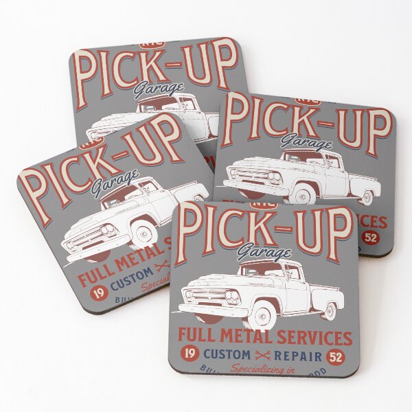 Item preview, Pick-up garage - In rust we trust- Car madness - king of the road - Car madness - Up load designed and sold by JansenGS.